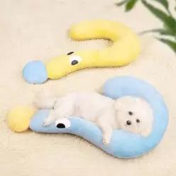강아지 고양이 베개 사계절 장난감 애견 방석 소형