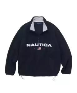 노티카 nautica 83플래그 폴라 스펠아웃 하프 집업(네이비) NFL2346NAZ