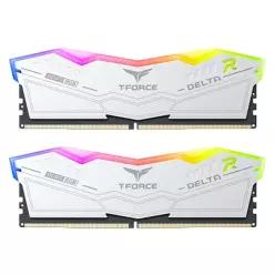 [서린공식] 팀그룹 T-Force DDR5 6000 CL38 Delta RGB 화이트 패키지 64GB(32Gx2)