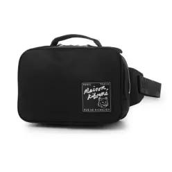 메종키츠네 MUST IT_MAISON KITSUNE THE TRAVELLER BUMBAG MM05162WQ1001-P199) 트래블러 범백)