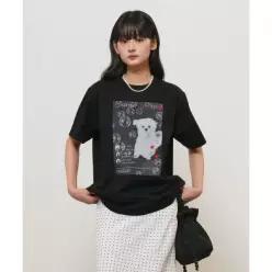 제너럴아이디어 GENERALIDEA 라이브 스트리밍 도그 반팔티 [BLACK] GF2LTS539 GF2LTS539BK 238443