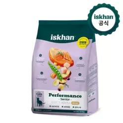 이즈칸 캣 퍼포먼스 시니어 6.5kg 고양이 사료+이즈칸 캣 그레이비 캔 80g x3개