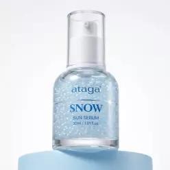 [뽀용톤업/밀착커버] 아타가 스노우 선세럼 30ml