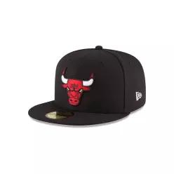 뉴에라 NBA 시카고 불스 59FIFTY 피팅 캡 - 검정색 7750376