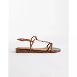 ALDO 알도 에베린 플랫 샌들 브라운 7633652