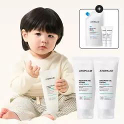 아토팜 수딩 젤 로션 160mlx2개 /태열열감진정 [GIFT 탑투토250ML+판테놀로션23ml*2 10/9~11]