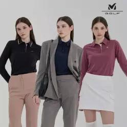 [하프클럽/밀레 골프]24FW  기모카라티 3종 여성