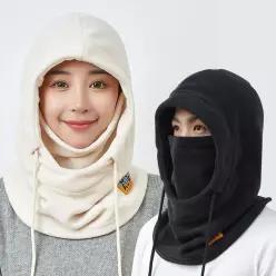 남성 여성 겨울 방한 용품 멀티 마스크 후드 넥 워머 라이딩 모자겸용 남자목도리 스키 오토바이 기모