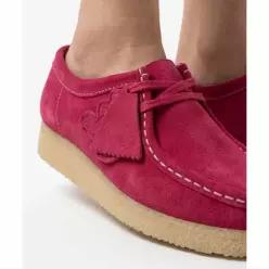 CLARKS ORIGINALS 여성 왈라비 2604 - 브라이트 핑크 26182220