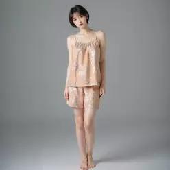 바바라 언더웨어 휴양지 바캉스 풀라워 인견 나시 홈웨어파자마 남성5부 하의 AWP4627SAMP4627P WRX641