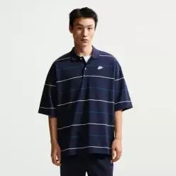 나이키 MUST IT_ 클럽 남성 오버사이즈 스트라이프 카라 폴로 451 IF0737