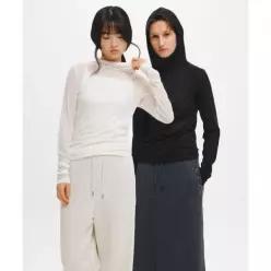 제너럴아이디어 GENERALIDEA WOMAN 시스루 후디 티셔츠 3COL / GF3LTS508 3735317