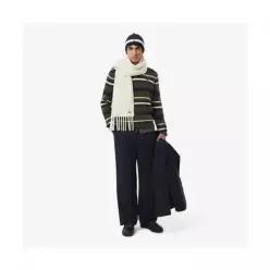 매장정품 LACOSTE 라코스테 남성 알파카 울 머플러 RE6202-55N XFJ RE6202-55NXFJ 1757959
