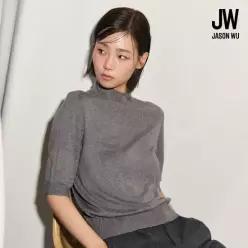 제이슨우 26FW NEW Angela 캐시미어 홀가먼트 하프슬리브 터틀넥 3종