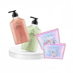 럽센트 생화향 스크럽 워시 500ml 단품/기획(+에스더버니 파우치 )