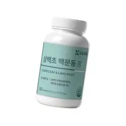 굿소일 국산 삼백초 맥문동 추출 영양 정제 60정