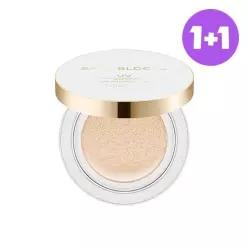 미샤 [1+ 1][정가 48,000원]세이프블록 RX 커버 톤업 선쿠션 SPF50+/PA++++
