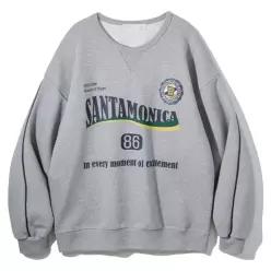 바켄 Santa Monica 스웨트셔츠 BK5984_멜란지그레이 7000025352 -MELANGEGREY