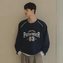바켄 Pathfinder 래글런 스웨트셔츠 BK5982_네이비 7000025347 -NAVY