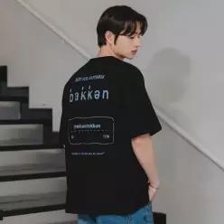바켄 Stamp Logo 반팔티셔츠 BK3983_블랙 7000028193 -BK