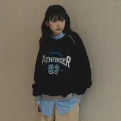 바켄 Pathfinder 래글런 스웨트셔츠 BK5982_블랙 7000025348 -BLACK