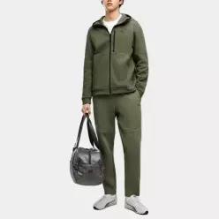 PUMA 696102-86 스포츠웨어 캐주얼웨어 테크 슬림 풀집 팬츠 PUMATECH op DK Knitted Pa