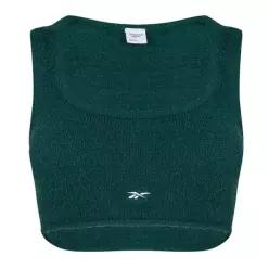 Reebok 리복 여성 클래식 코지 탱크탑 - 포그린 7744870