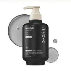 [남성샴푸/하하 PICK] 릴리이브 그로우턴 카페인 블랙샴푸 500ml
