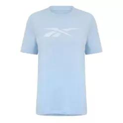 Reebok 리복 콘트라스트 블록 타월 티셔츠 - 필 굿 블루 7744876