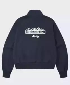 지프 jeep 360g WOMEN M-Logo 하프집업 맨투맨 (JR5TSF838NA)