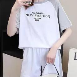 [라일리여성의류] Rly 루즈핏 반팔 반바지 트레이닝 상하복 일상복 쇼츠
