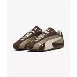 매장정품 푸마 PUMA 403429 01 스피드캣 플러스 퀼티드 에스프레소 브라운 신발 5502479