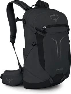 Osprey Sportlite 25L 경량 하이킹 등산 백팩 남성 and 여성 - Everyday 백 여행 배낭 가방 Raven 블랙 대