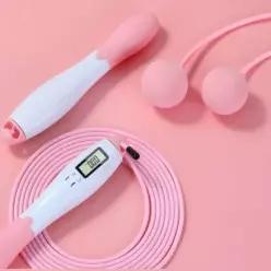 층간소음없는 무선 줄넘기 카운트 홈트레이닝 줄없는 줄넘기