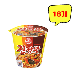 오뚜기 진짬뽕 소컵 75g x 18개