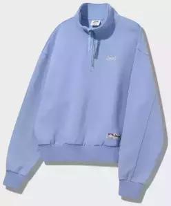 지프 jeep 360g WOMEN M-Logo 하프집업 맨투맨 (JQ5TSF838SB)