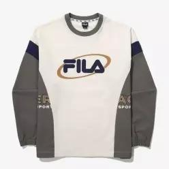 휠라 필라 FILA 유니 라이프 우븐 맨투맨(FS2POG1110XSAD) 1100FS2POG1110XSAD