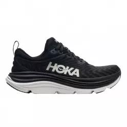 Hoka 남성용 가비오타 5 스니커즈 블랙 화이트 7403857