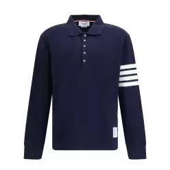 26FW  카라 롱 슬리브 티셔츠 네이비 FJP053G 07976 415