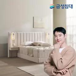 루미에르 호텔형 침대 프레임+매트리스+패널1 킹K