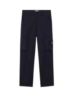 26SS 스톤 아일랜드 스트레이트 팬츠 L1S15 3100043 S0003 V0020 NAVY BLUE DOM