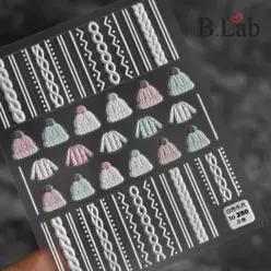 뷰랩 스웨터3 네일스티커/네일/스티커/페디/붙이는/젤네일/패디/발네일/네일아트/세트/간편/내일/스티카