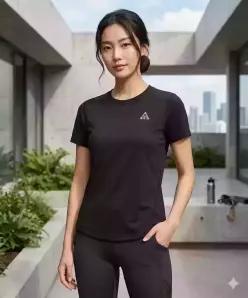 [매장정품] nike ACG 드라이 핏 반소매 트레일 러닝 탑 W - 블랙서밋 화이트 / IO9651-010 547976