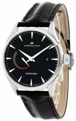 Hamilton 해밀턴 재즈마스터 오토매틱 블랙 가죽 남성용 시계 H32635731 600378