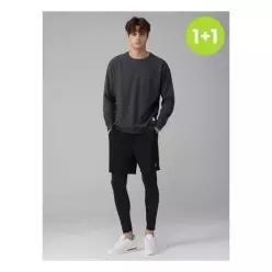 에버라스트에버라스트 1 남자 기모 반바지 레깅스 힙커버 1236070