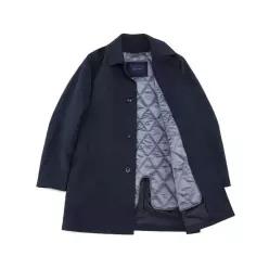 마S트로 24FW 스테디셀러 네이비 패딩 라이너 트렌치 코트 WATR4C011N2