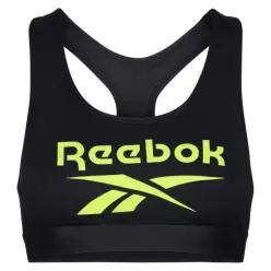Reebok 리복 여성 소피아 크롭탑 - 검정/노랑 7744973