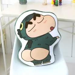 엉덩이괴수 짱구 라인프린트쿠션/인형/대형/큰인형/동물봉제/특대형/쿠션/쿠션인형/어린이날/선물/기념일/1