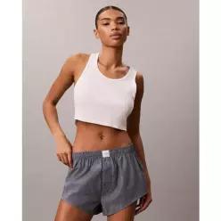 캘빈클라인 언더웨어 CALVIN KLEIN UNDERWEAR 26FS CK 여성 샴브레이 쇼츠 QS7683-LU4 1