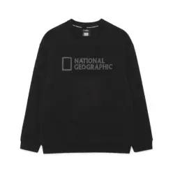 내셔널지오그래픽 NATIONAL GEOGRAPHIC KIDS K241USW910 빅로고 맨투맨 CARBONBLACK 5004361959 166144